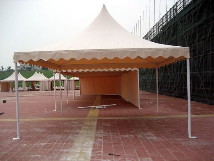 European spire tent, outdoor exhibition tent