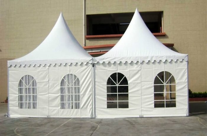 European spire tent, outdoor exhibition tent