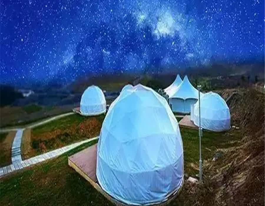 Outdoor Geodesic Dome Tents
