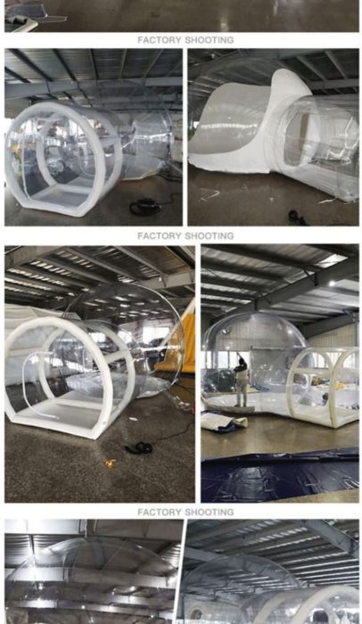 Camp inflatable bubble tent, inflatable tent