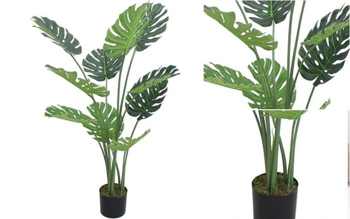 1.2m monstera deliciosa artificial plant