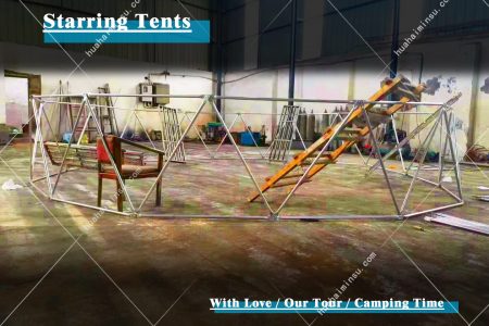 Create the perfect starring tent and taking photos t in the factory