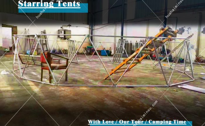 Create the perfect starring tent and taking photos t in the factory