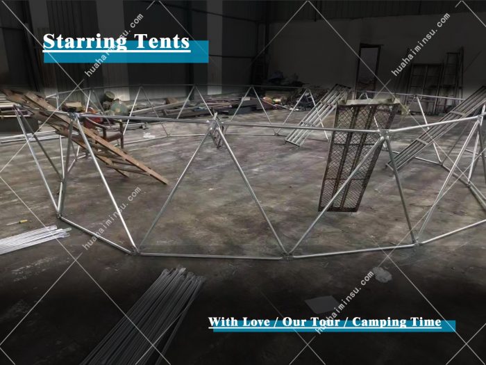 Create the perfect starring tent and taking photos t in the factory