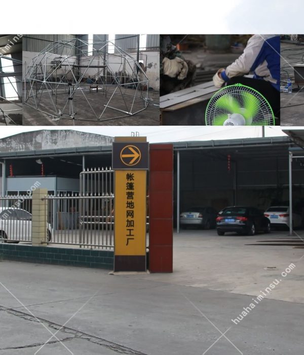 Photographing Star Tent Production in Factory, Designing and Producing Hotel Tent