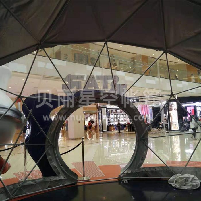 Transparent round Dome Tent, shopping mall exhibition features,hitravel 160