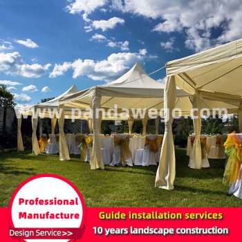 Small four corner Wedding Tent customization
