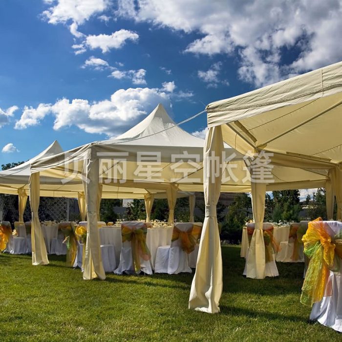 Small four corner Wedding Tent customization