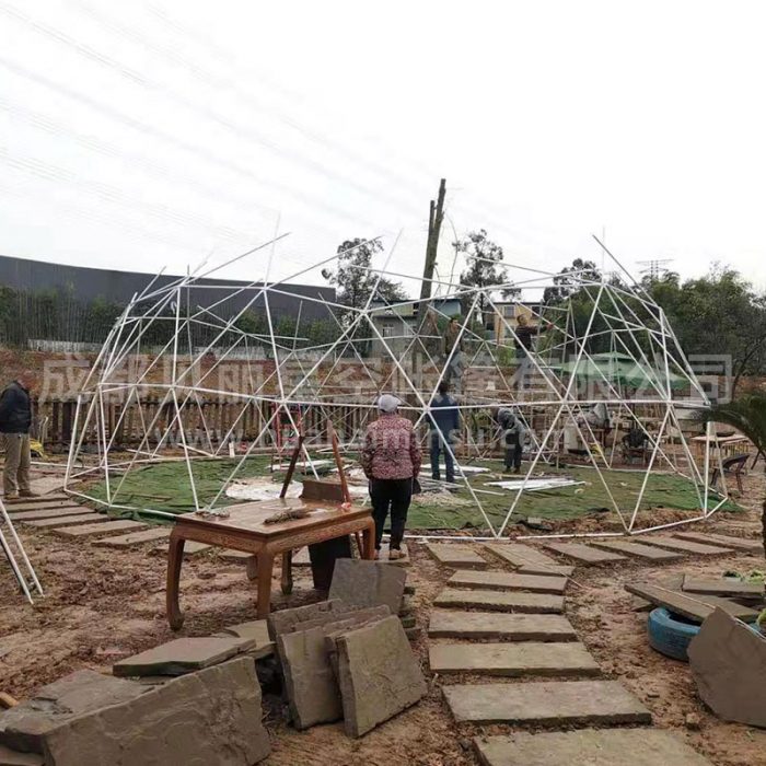 Factory customized outdoor large-scale 10-30 meter spherical tent dome