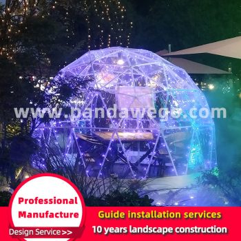 transparent dome tent
