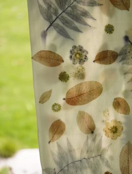 One‑of‑a‑Kind Artisanal Plant‑Dyed Wool Scarf