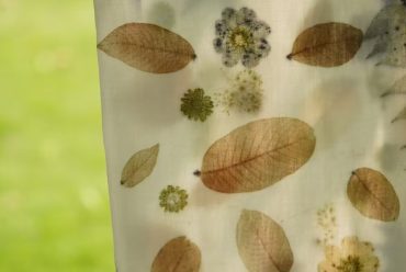 One‑of‑a‑Kind Artisanal Plant‑Dyed Wool Scarf