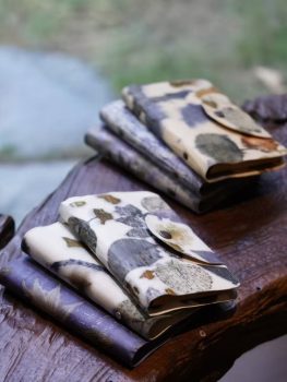 One‑of‑a‑Kind Plant-dyed Artistic Notebook