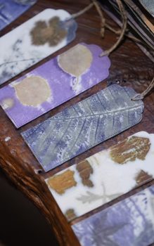 One‑of‑a‑Kind Plant-dyed Artistic Notebook