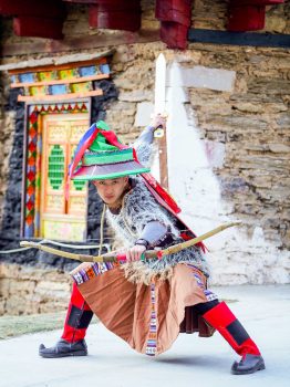 A Vacation in Tibetan Ancient Stone Village and Their Nature & Culture