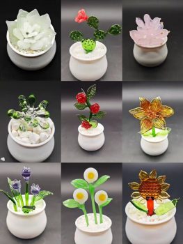 Handmade Lampworking Glass Experience in Chengdu Downtown